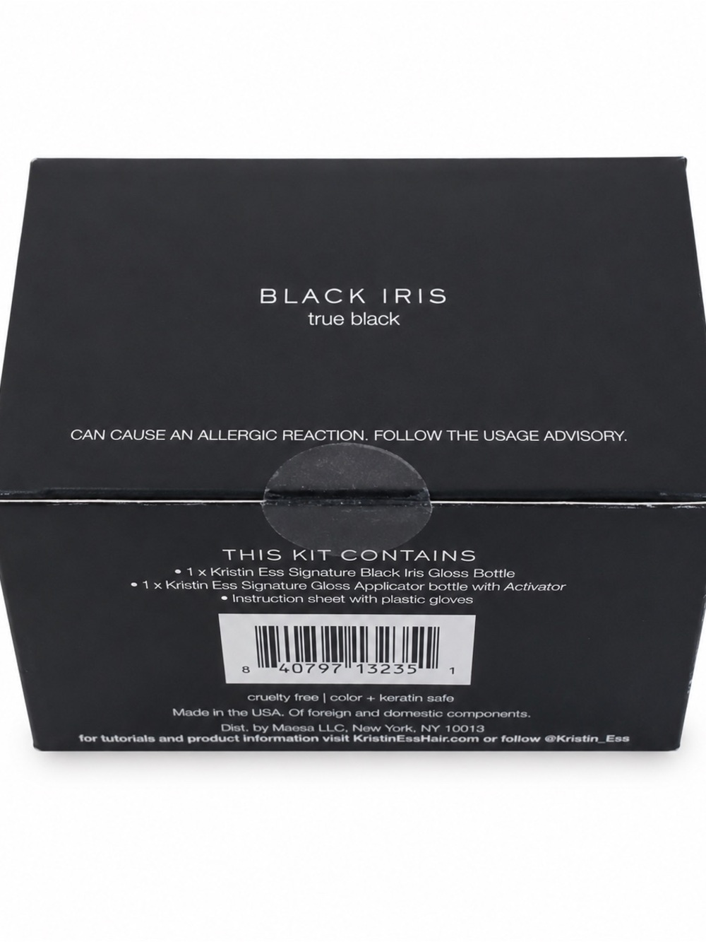 Kristin Ess Signature Gloss In-Shower Black Iris - True Black - Picture 6 of 6